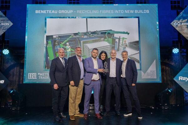 Composite Recycling wins METSTRADE Boat Builder 2023 Award for Sustainability Project of the Year