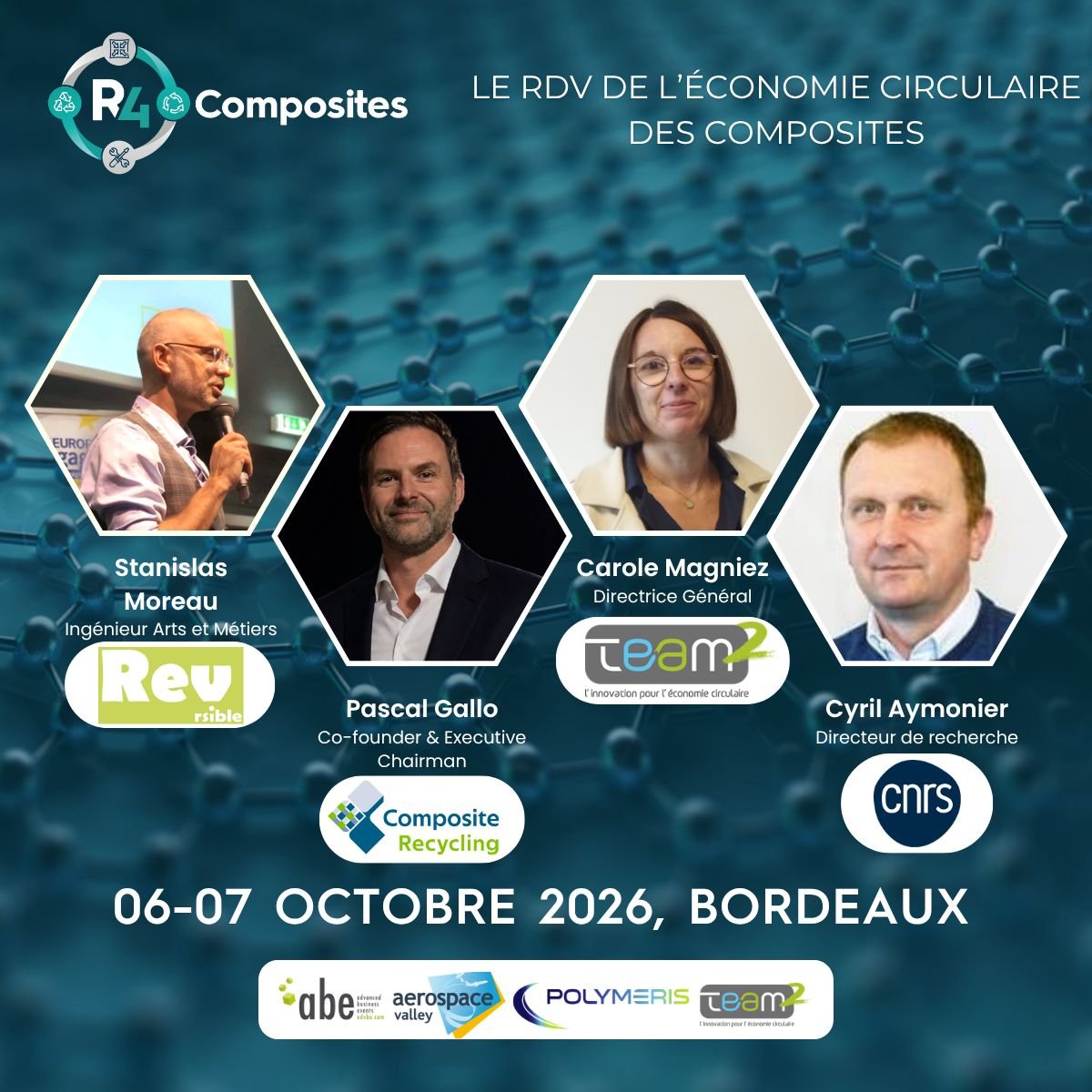Composite Recycling at R4 Composites, Bordeaux, 6–7 October 2026